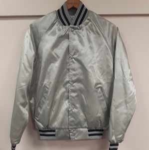 Satin Bomber Jacket
